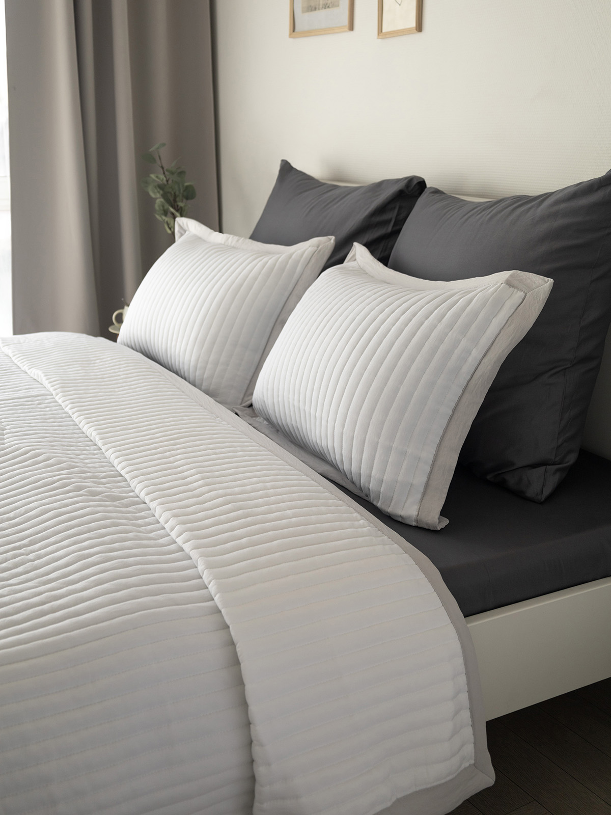 Наволочка DeNASTIA 50 x 70 см 2 шт. - фото 4