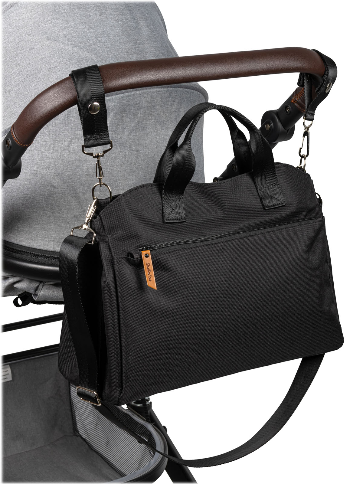 Сумка на ручку коляски StrollerAcss SA8/Черный - фото 2