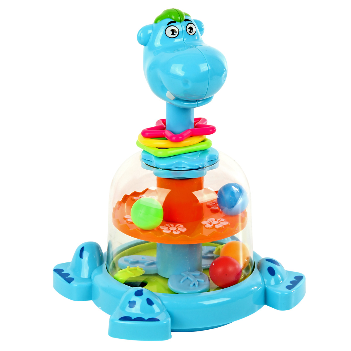 Игрушка Veld Co юла Бегемот - фото 1