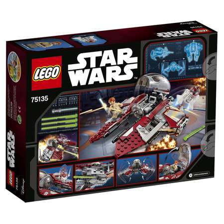 Конструктор LEGO Star Wars Перехватчик Оби-Вана Кеноби блочный