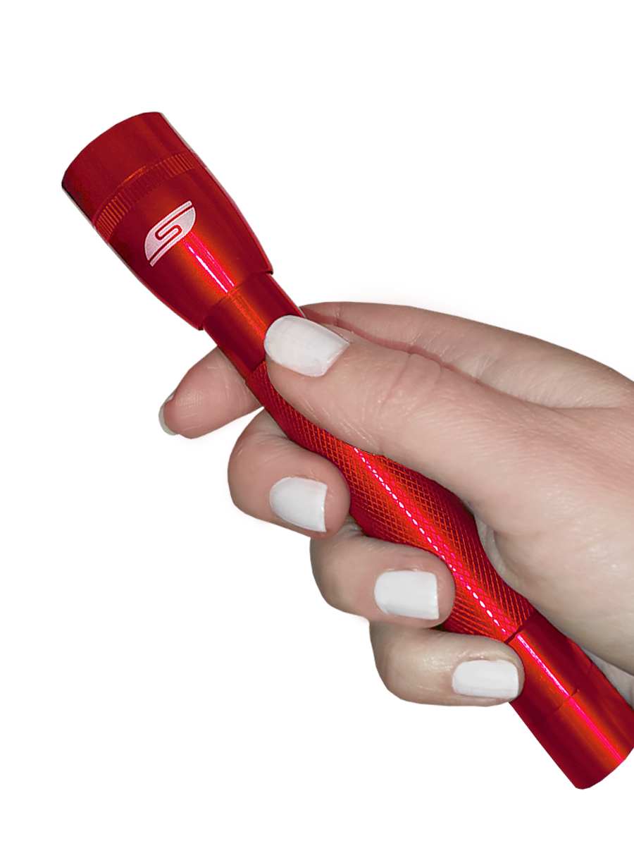 Ручной фонарь Solaris Красный светодиодный F-5 - фото 8