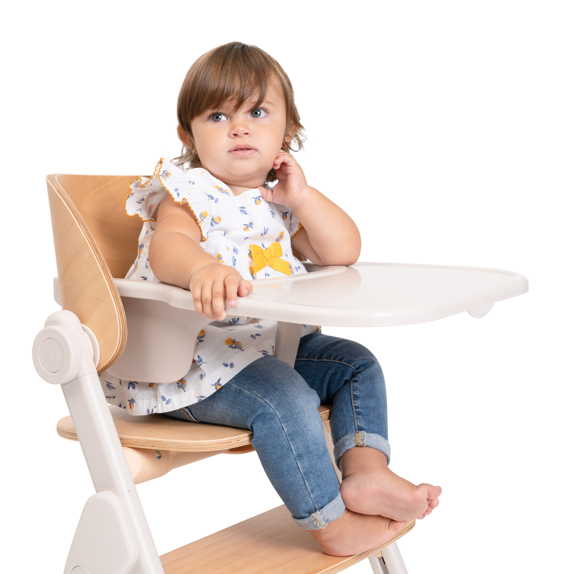 Стульчик для кормления Chicco бежевый - фото 13