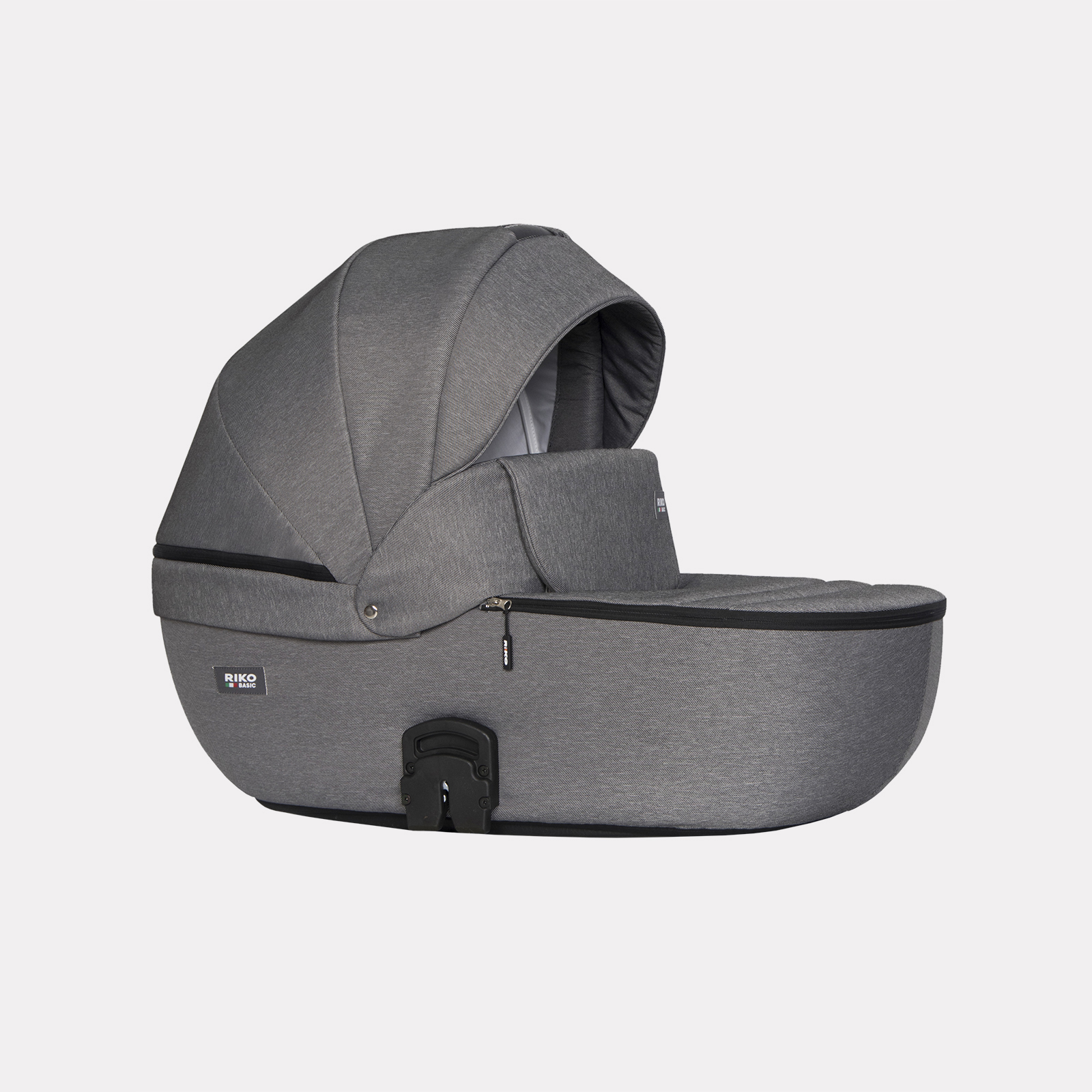 Коляска 2в1 Riko Basic Montana серый - фото 4