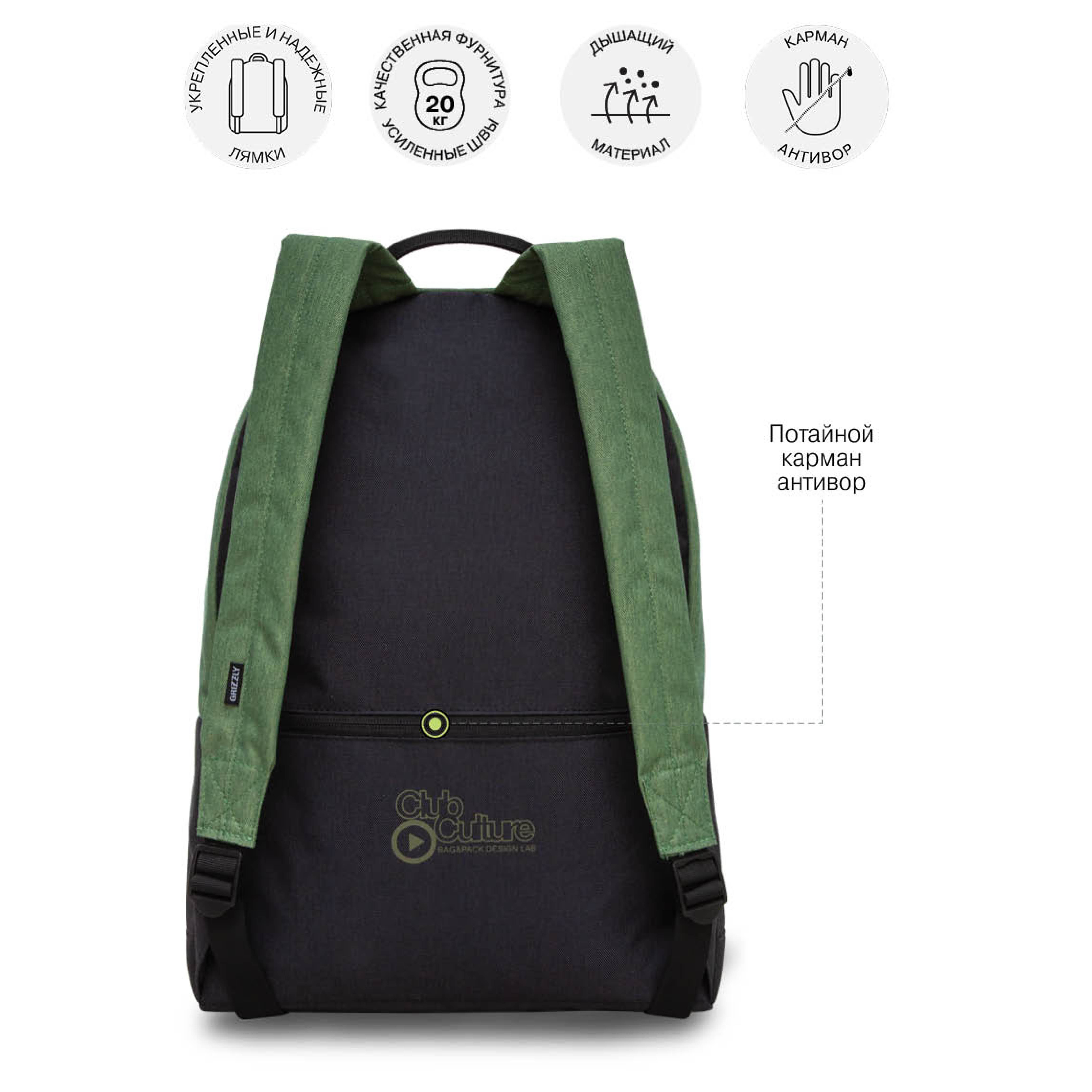 Рюкзак Grizzly для мальчика - фото 8