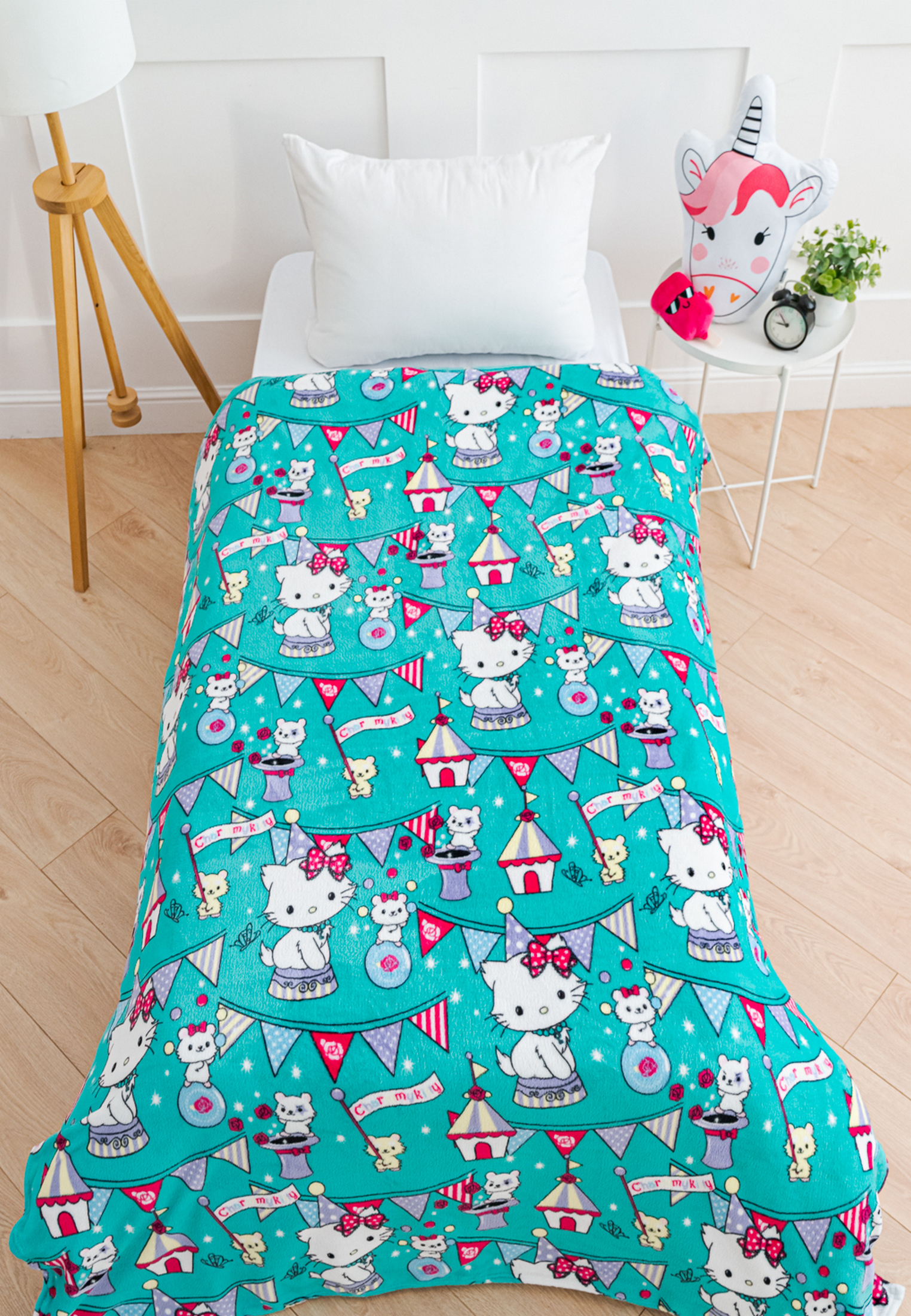 Плед Павлинка Аэро Софт Шармикитти 100 x 150 см велсофт - фото 1