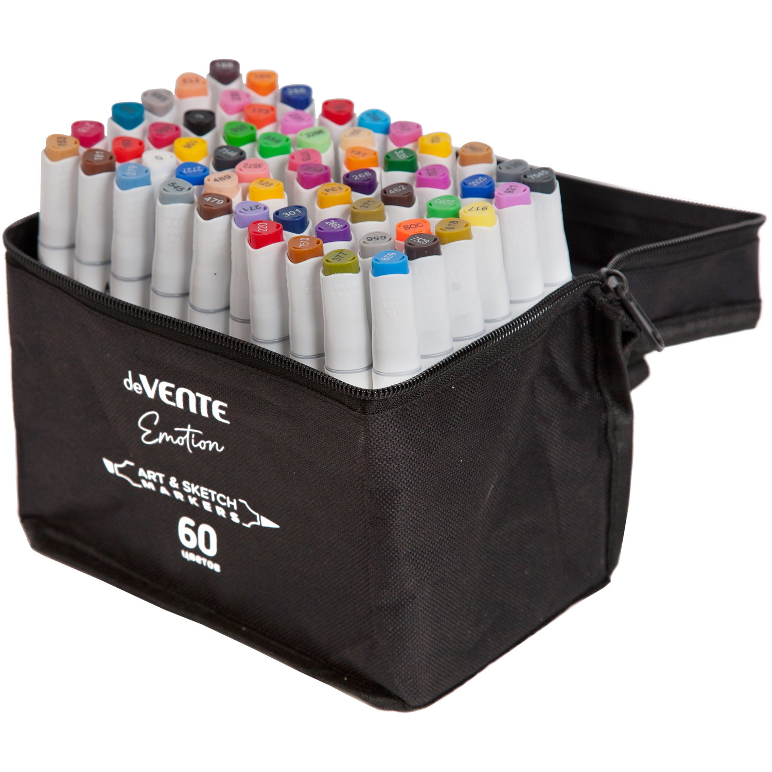 Скетчмаркеры deVENTE двусторонние 60 шт. - фото 1