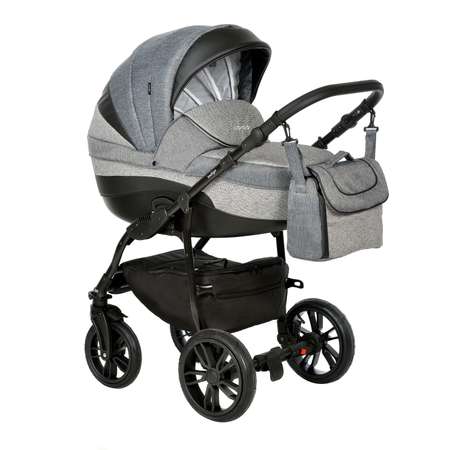 Коляска 2в1 Indigo Indigo (07) черный
