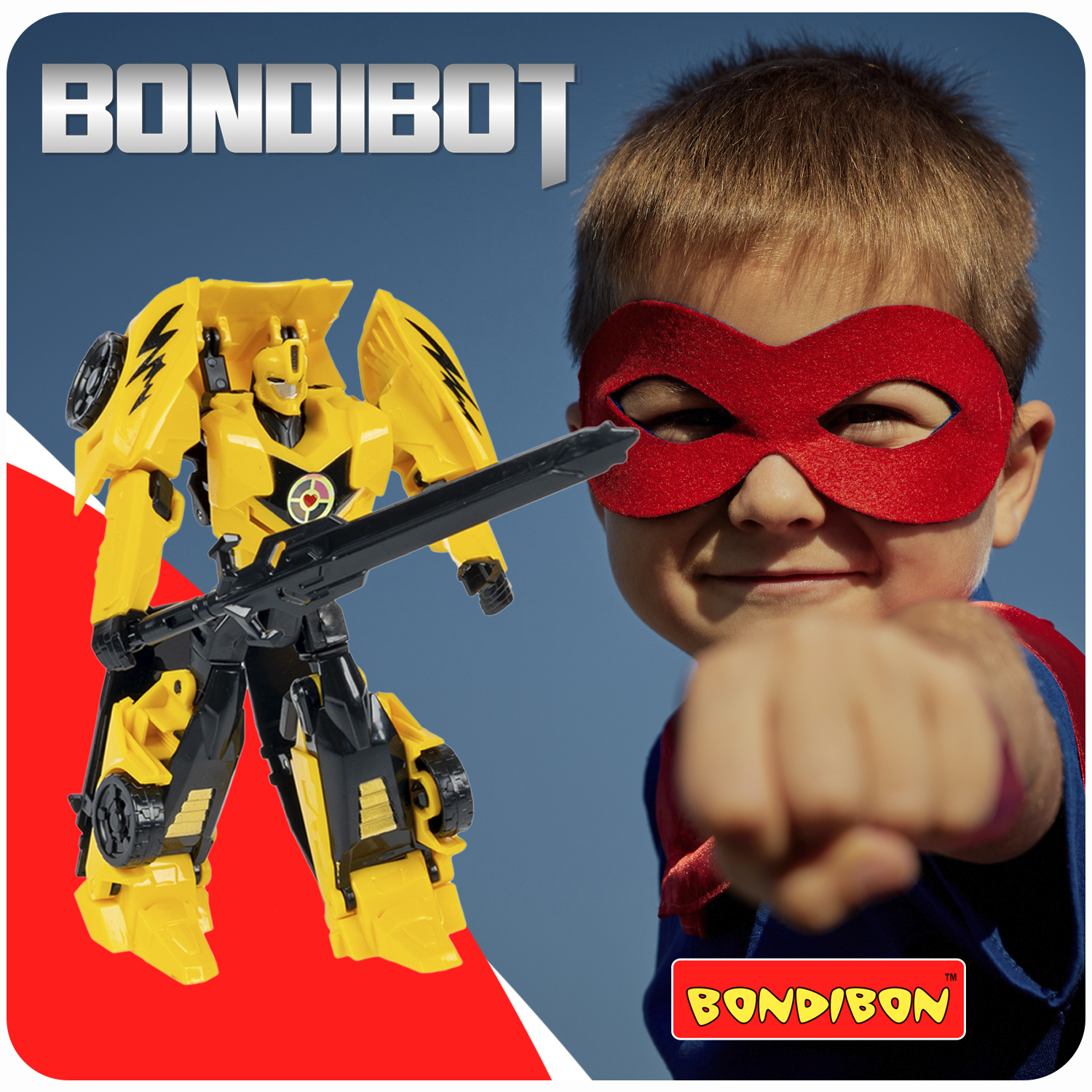 Фигурка Bondibon трансформер Робот Машина 2в1 - фото 11