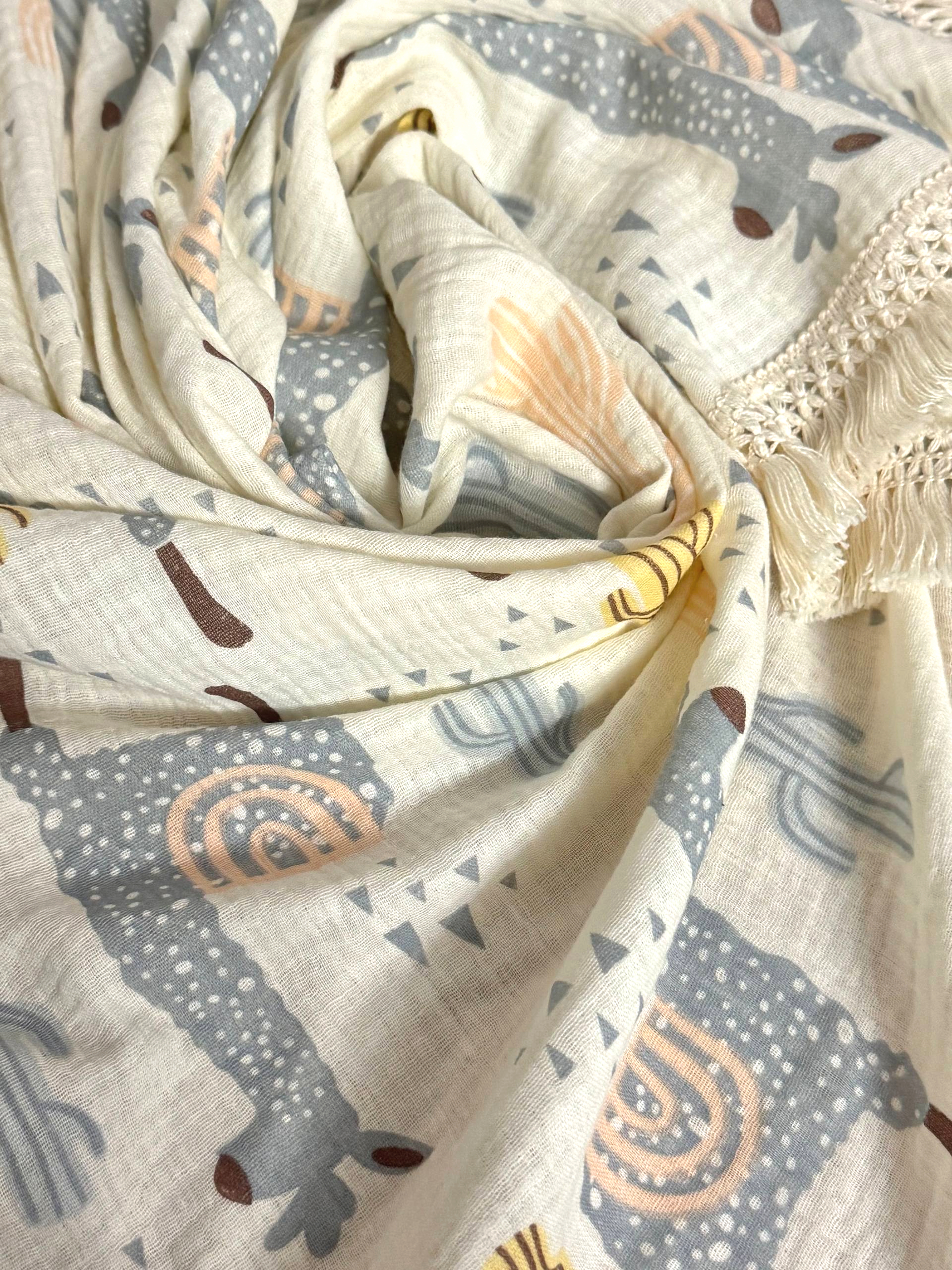 Плед Ладушки муслиновый 100 x 130 см муслин - фото 6