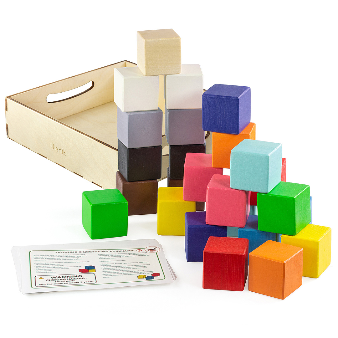 Игрушка Ulanik кубики - фото 1