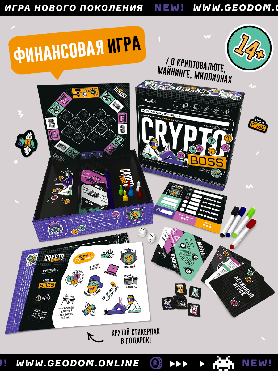Настольная игра ГЕОДОМ - фото 2