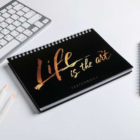 Скетчбук ArtFox А5 80 лист.