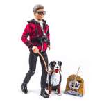 Кукла модельная Defa Lucy Кен собачка со звуком высота 31 см