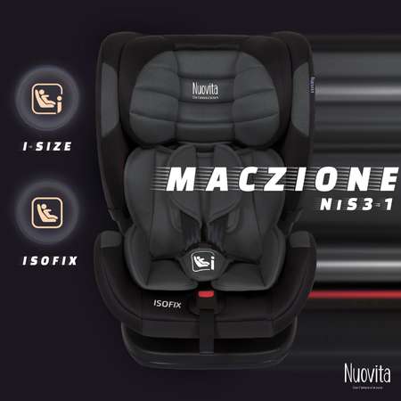 Автокресло Nuovita Isofix 1/2/3 (9-36 кг)