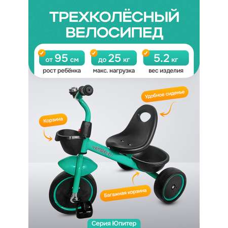 Трехколесный велосипед Velobibi 10 дюймов