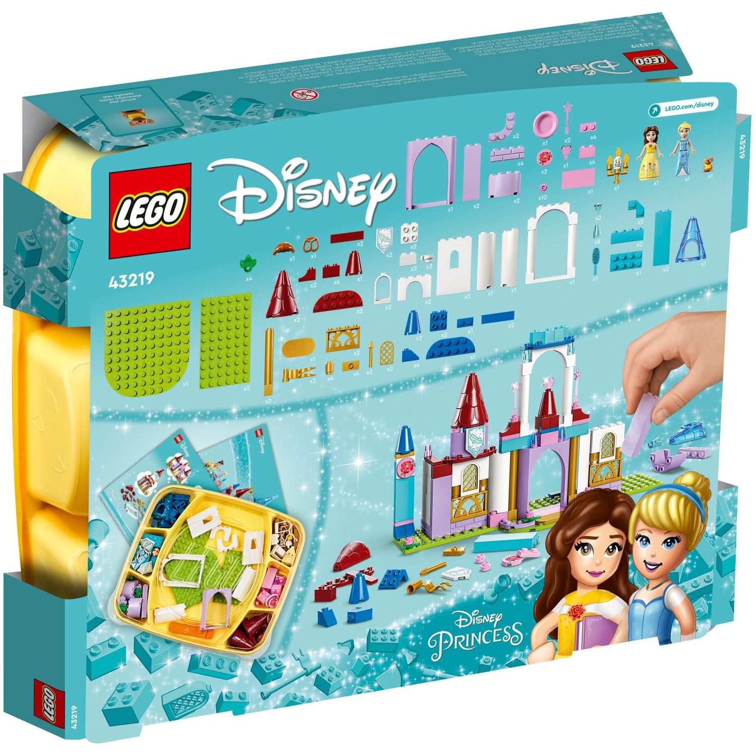 Конструктор LEGO Disney Princess Creative Castles 140 дет. - фото 6