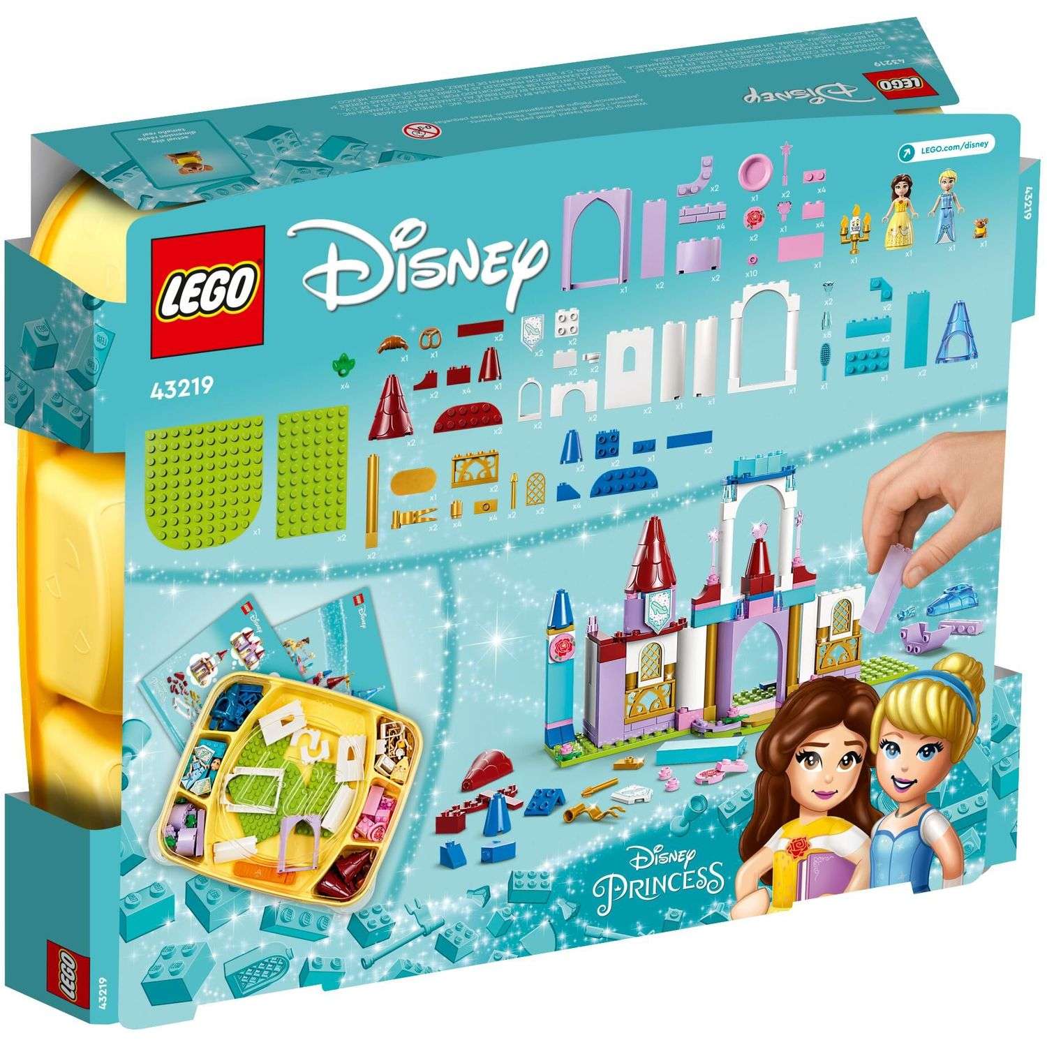 Конструктор LEGO Disney Princess Creative Castles блочный - фото 6
