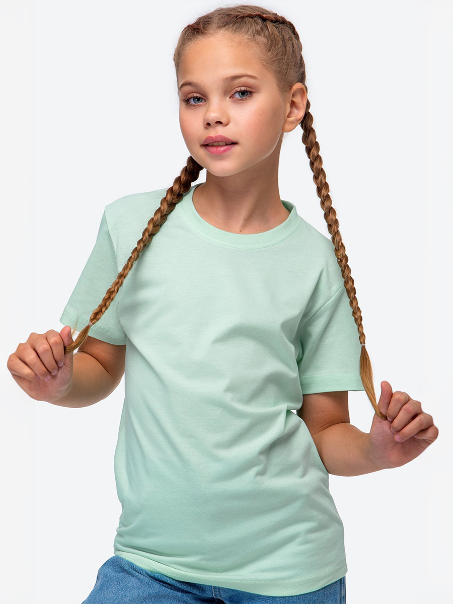 Футболка 3 шт HappyFox HF5501N3белый.голубой.ментоловый - фото 4