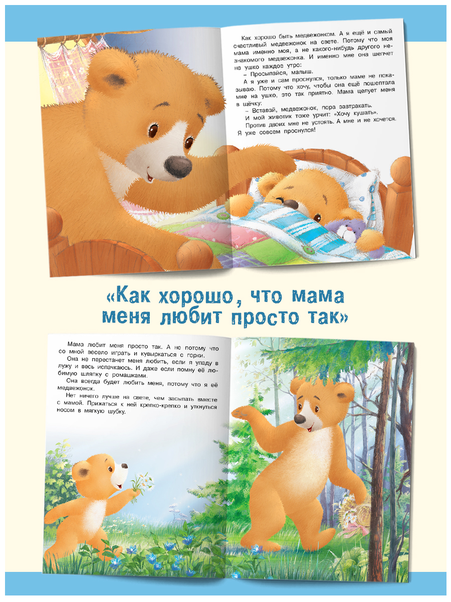 Книги Фламинго Мишка и его семья Сказки Трогательные истории Т. Коваль для детей и малышей 4 книги - фото 5