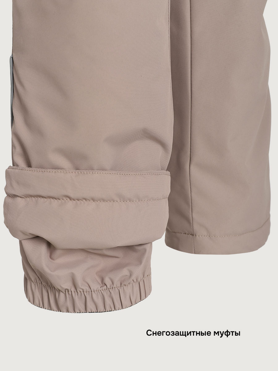 Куртка и полукомбинезон NIKASTYLE 7з7225 какао - фото 10