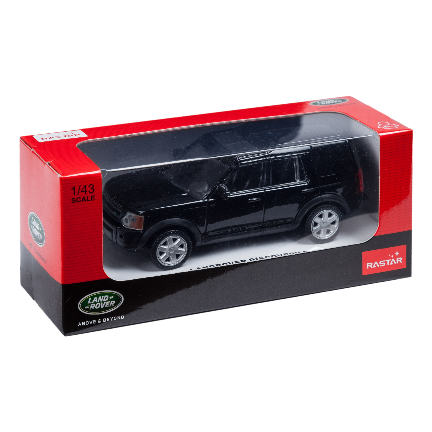 Автомобиль Rastar Land Rover 1:43 черный 36700 - фото 2