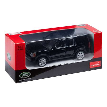 Автомобиль Rastar Land Rover 1:43 черный