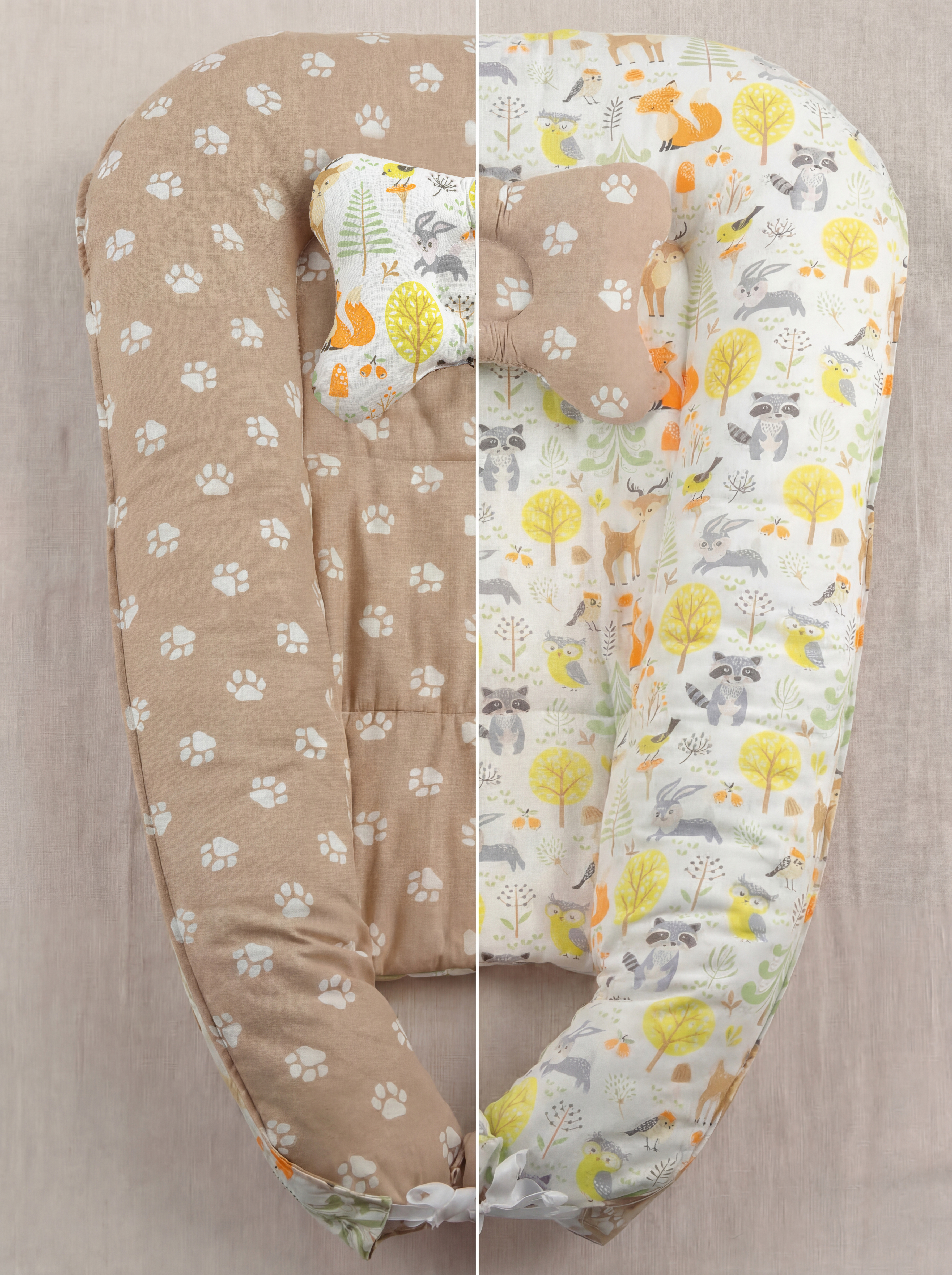 Матрас гнездышко KUZA Сказочный лес 50х90 - фото 9