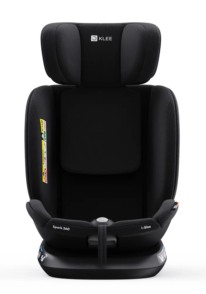 Автокресло KLEE Spark 360 i-Size Isofix 0+/1/2/3 (0-36 кг) черный - фото 5
