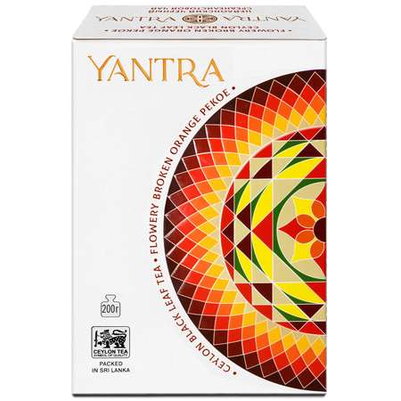 Чай Классик Yantra черный среднелистовой стандарт FBOP 200 г