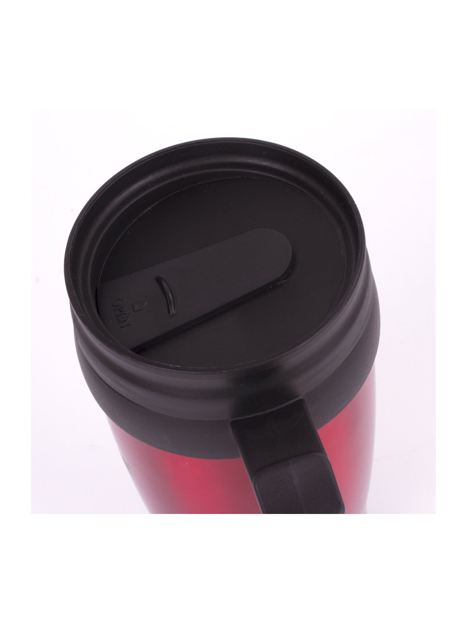 Термокружка Лайма 400 мл нержавеющая сталь красная - фото 14