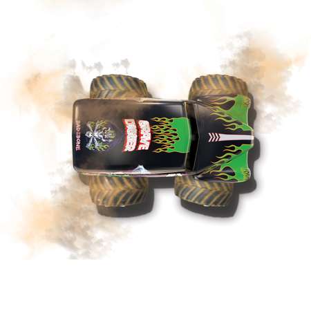 Автомобиль Monster Jam Звуки мотора Grave Digger 1:43