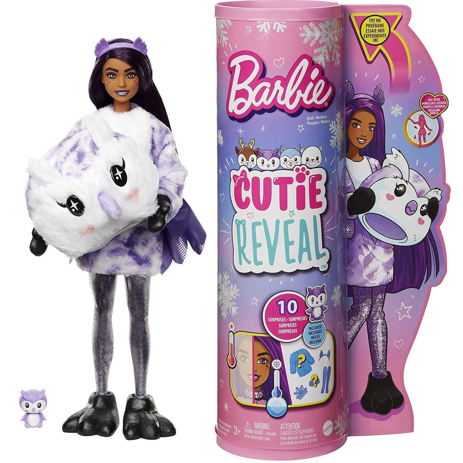 Кукла модельная Barbie Cutie Reveal HJM12 - фото 1
