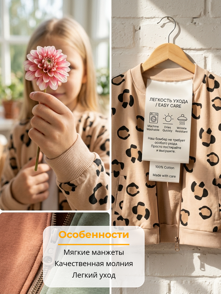 Бомбер YOULALA 152032103 - фото 6