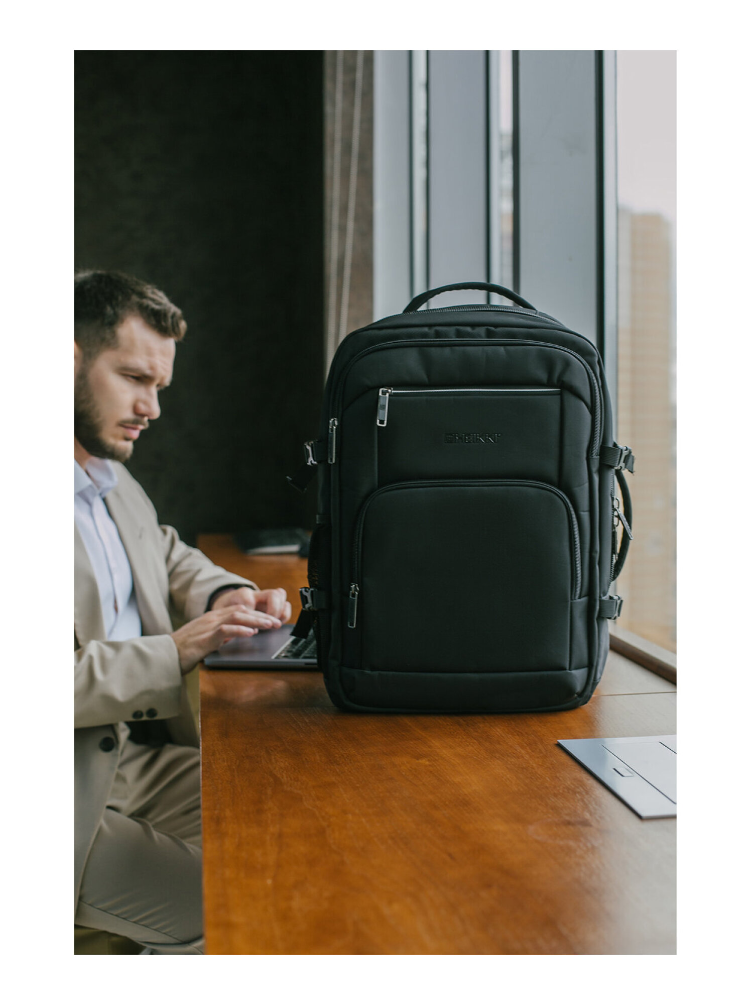 Рюкзак сумка HEIKKI мини чемодан дорожный ручная кладь для путешествий - фото 20