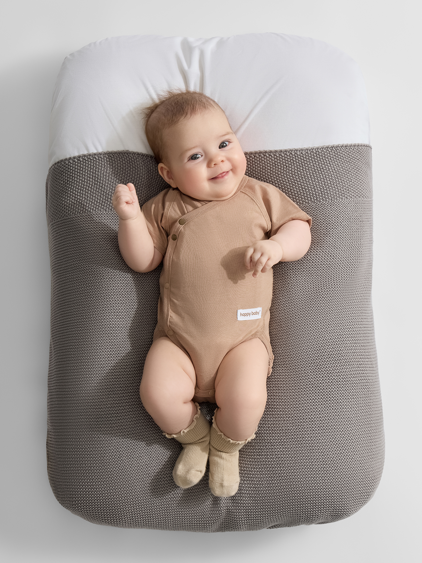 Боди 2 шт Happy Baby 90154-0_beige-dog - фото 2