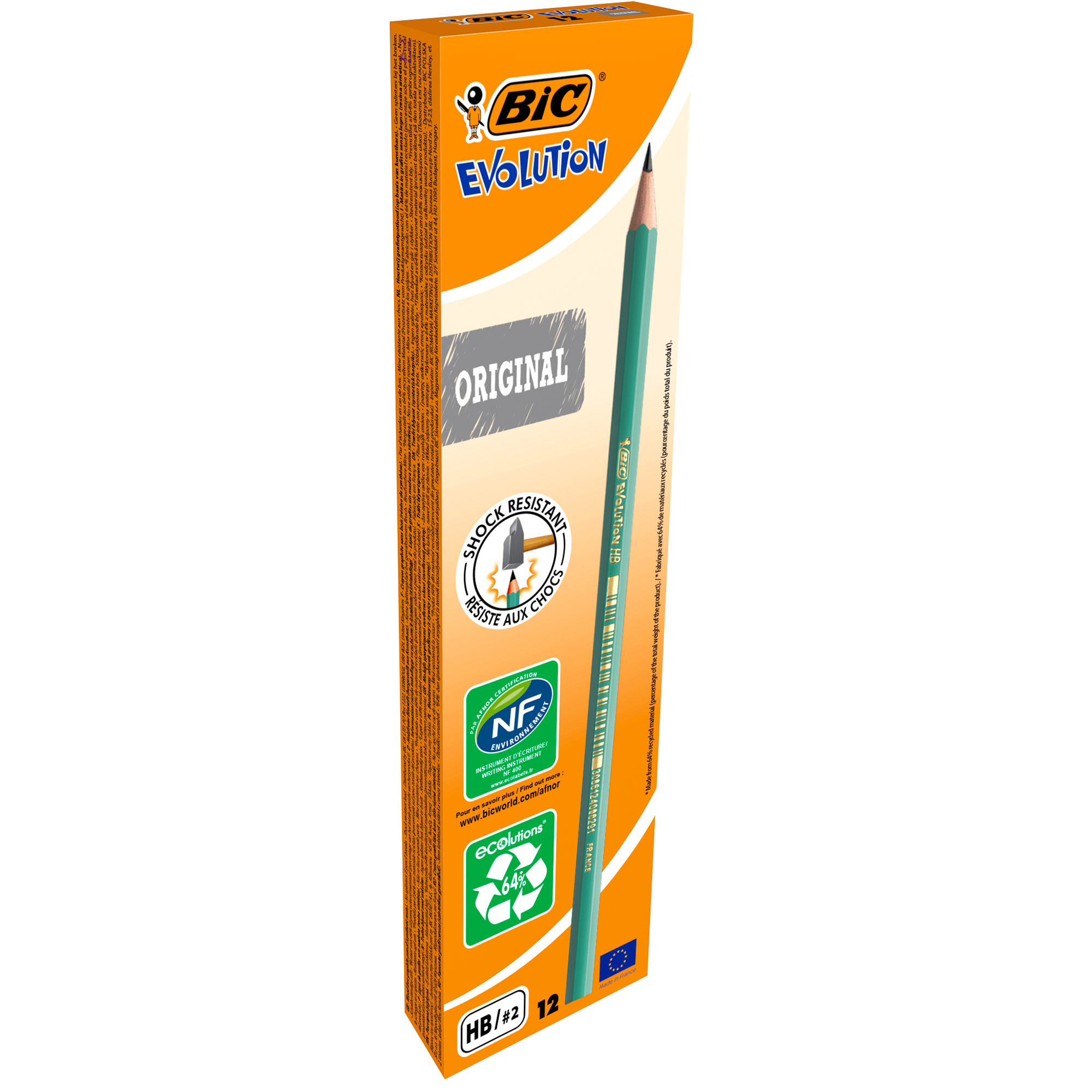 Карандаши чернографитные BIC 1 шт. - фото 5