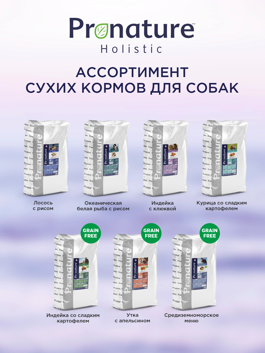 Корм для собак сухой Pronature Holistic Pilgrim на индейке с клюквой 10кг - фото 8