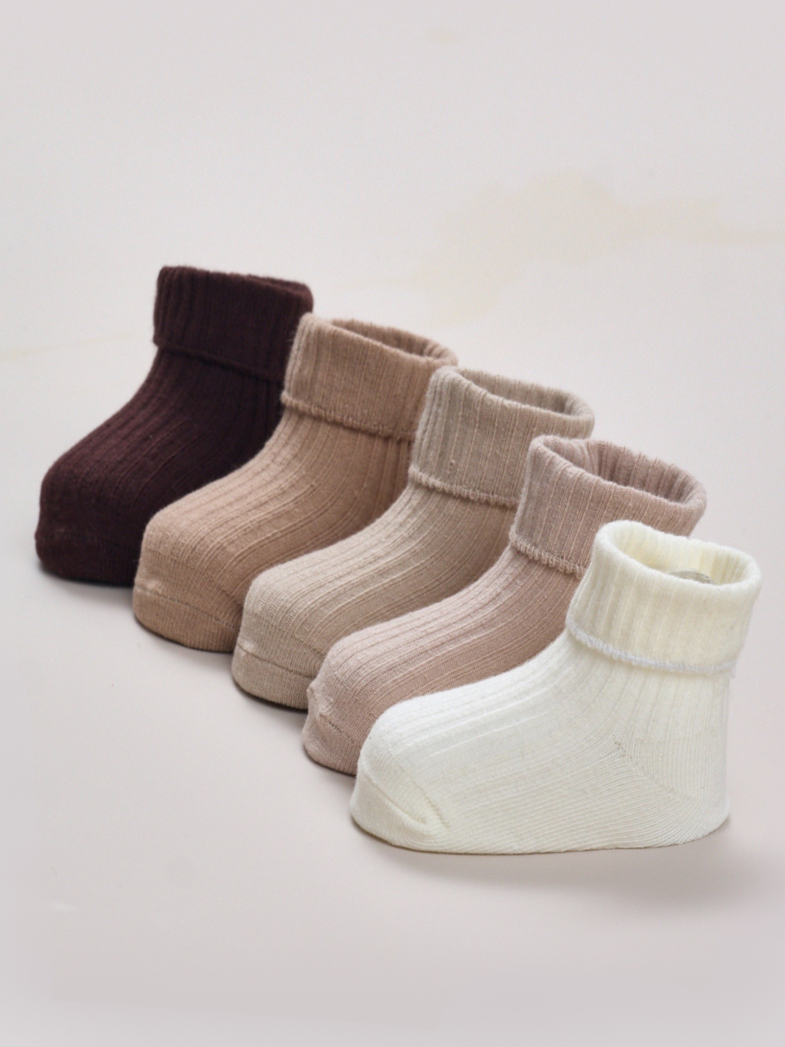 Носки 5 пар CityBisma 40NB/3703w_beige_0-6 - фото 1
