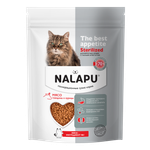 Корм для кошек NALAPU The Best appetite Sterilized с говядиной и курицей 240г