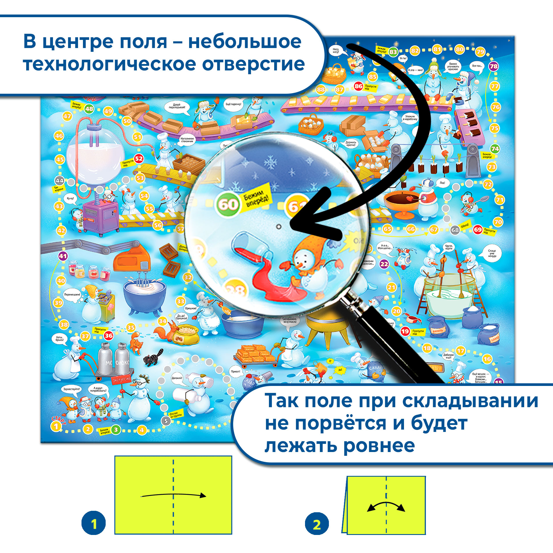 Настольная игра Дрофа-Медиа Ходилки Фабрика мороженого - фото 5