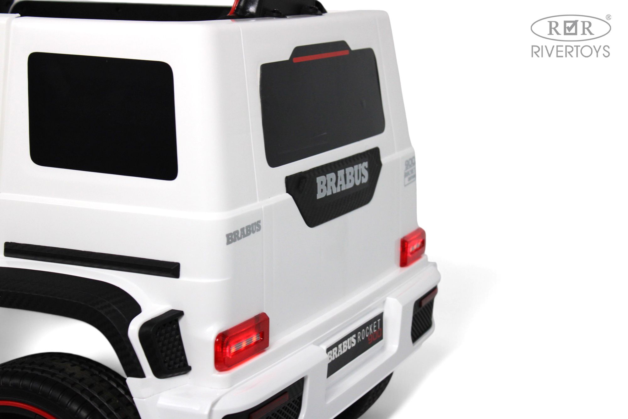 Электромобиль RIVERTOYS Mercedes Z999ZZ-WHITE С пультом ДУ - фото 7