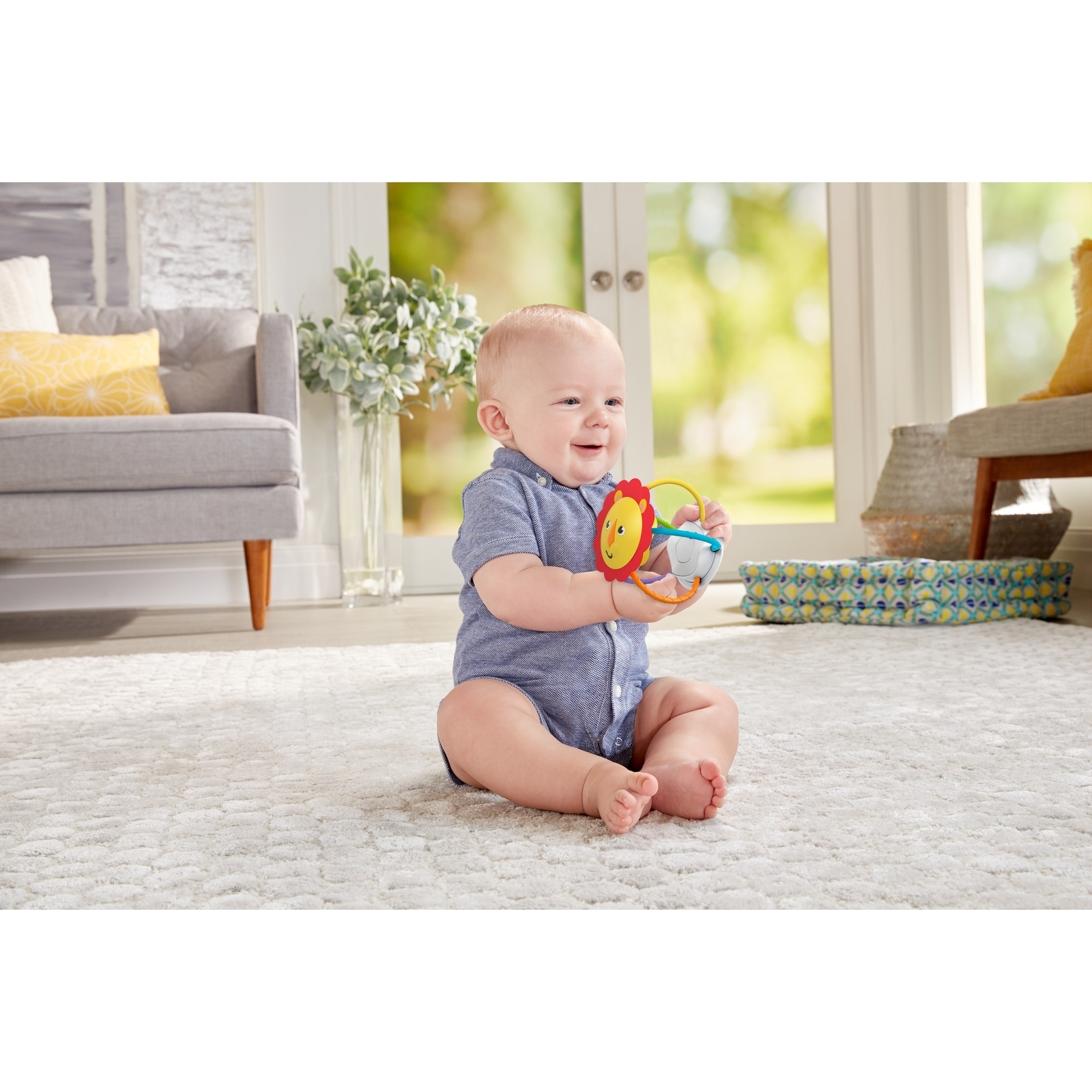 Игрушка Fisher Price погремушка - фото 6