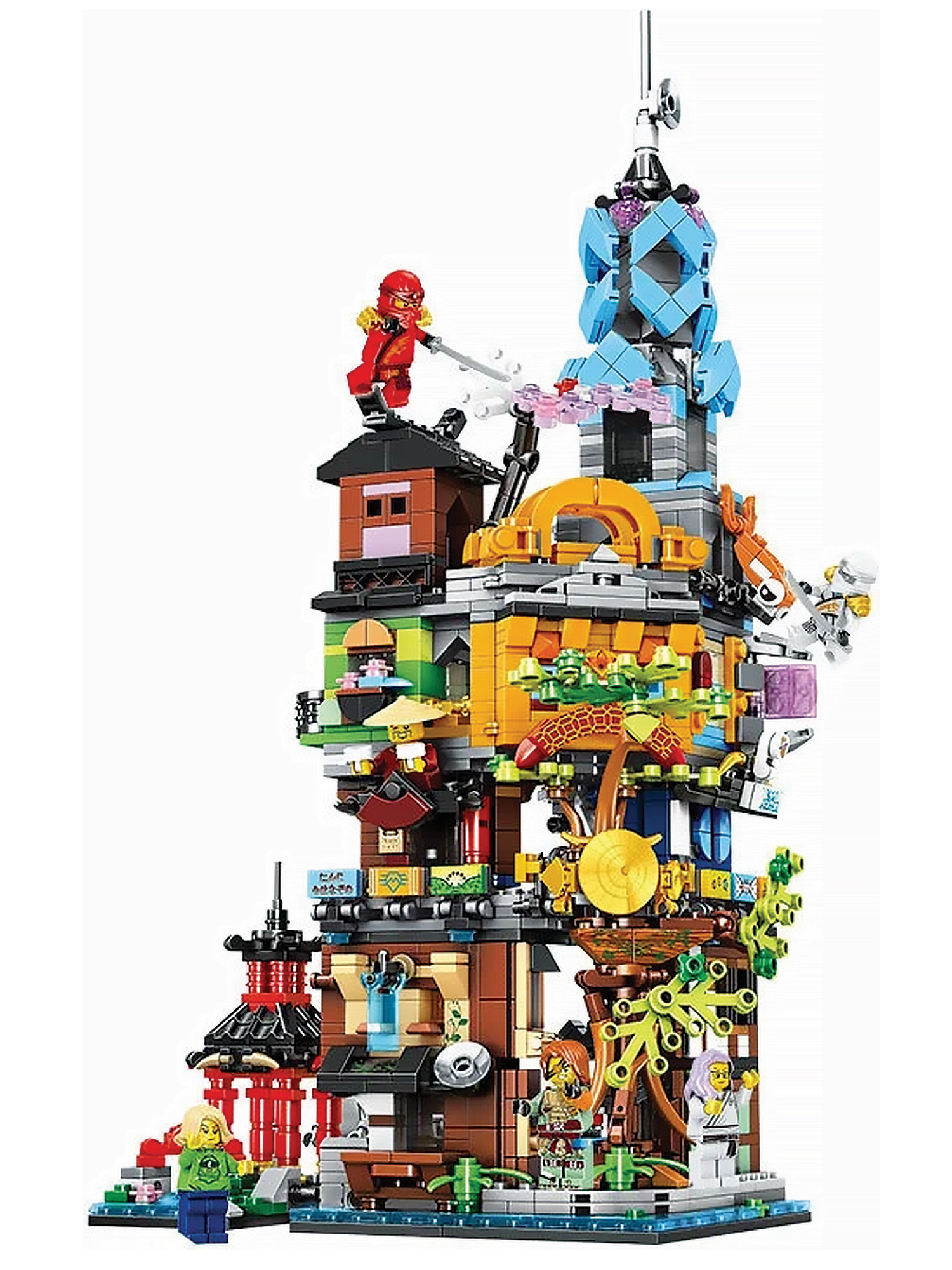 Конструктор Madliani Сады Ниндзяго-Сити 1661 дет. - фото 2