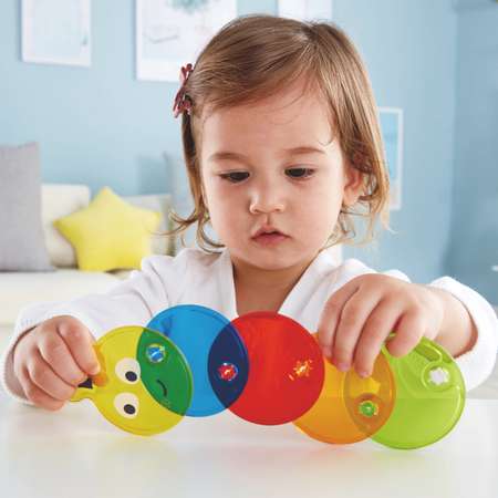Настольная игра Hape Веселая разноцветная гусеница