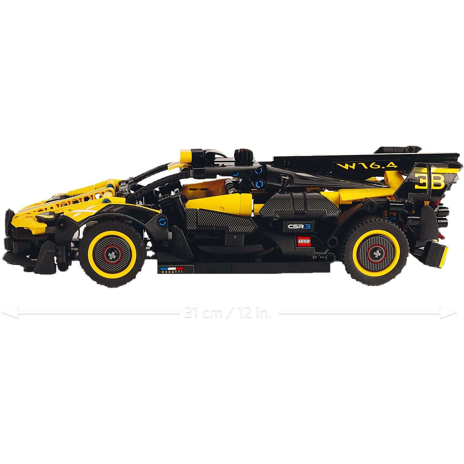 Конструктор LEGO Technic Бугатти Болид 905 дет. - фото 6