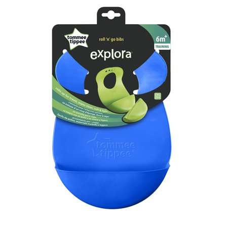 Нагрудник Tommee tippee пластик