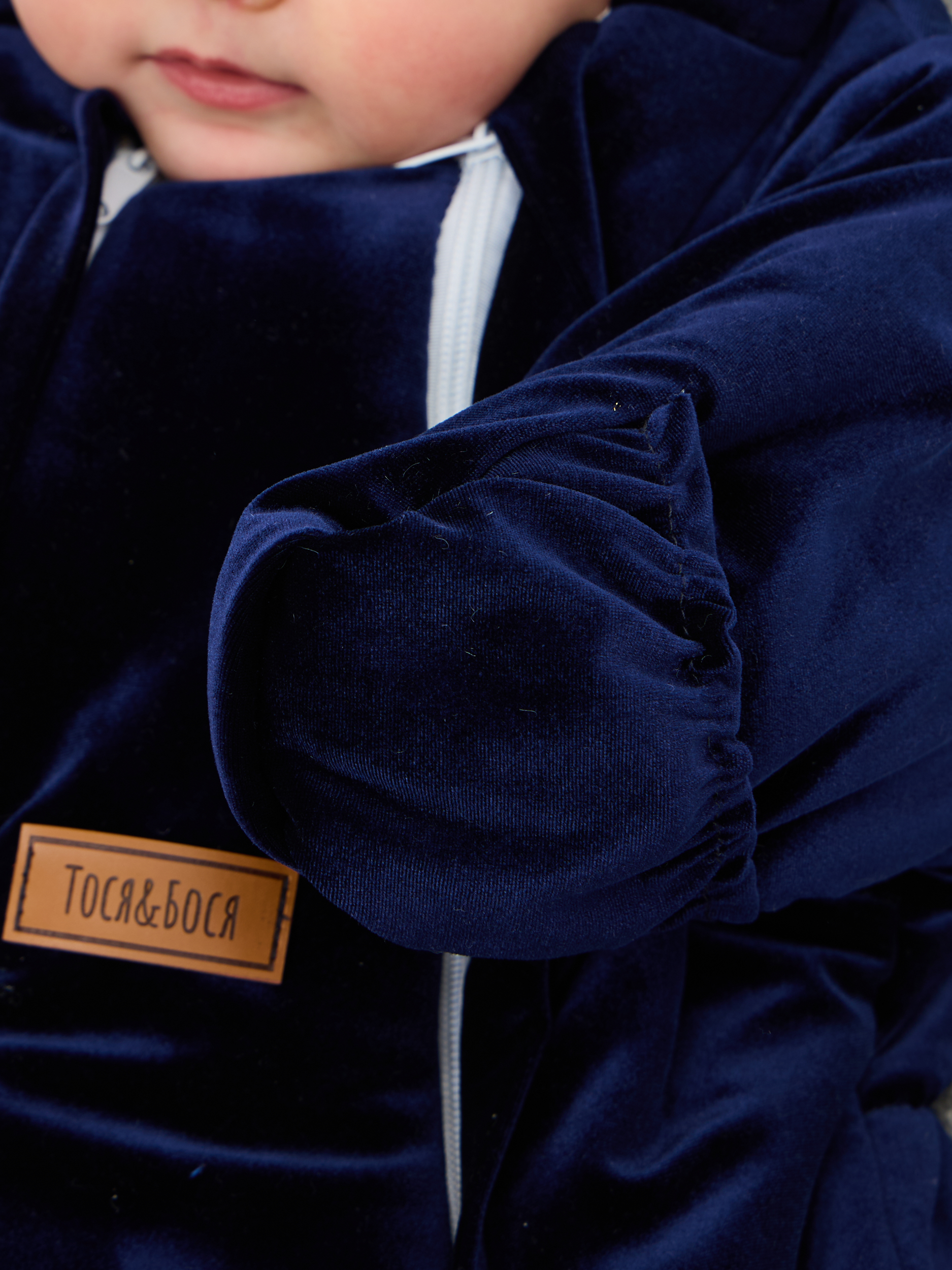 Конверт на выписку ТОСЯ БОСЯ Смокинг синий - фото 19