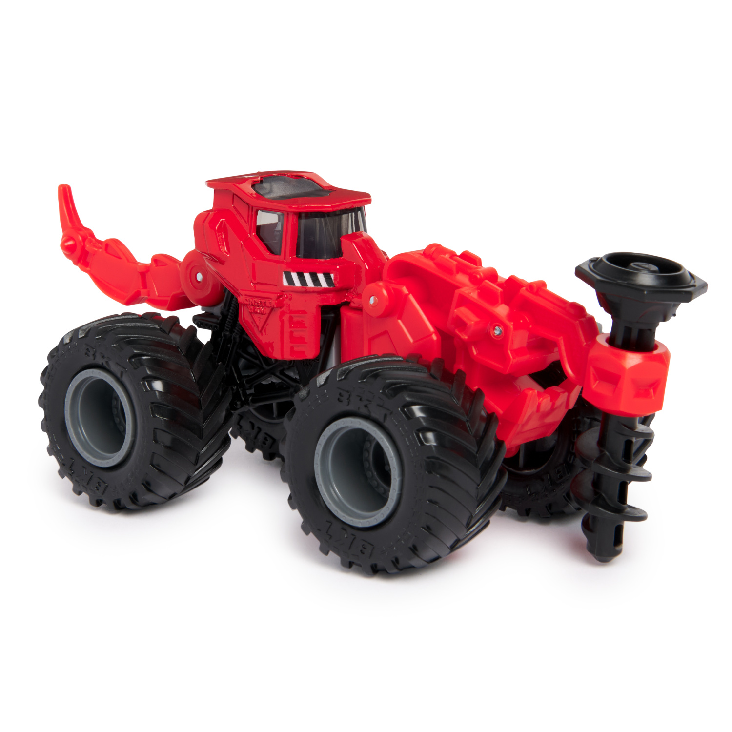 Монстр-трак Monster Jam Drilliam Red 1:64 63245 - фото 1