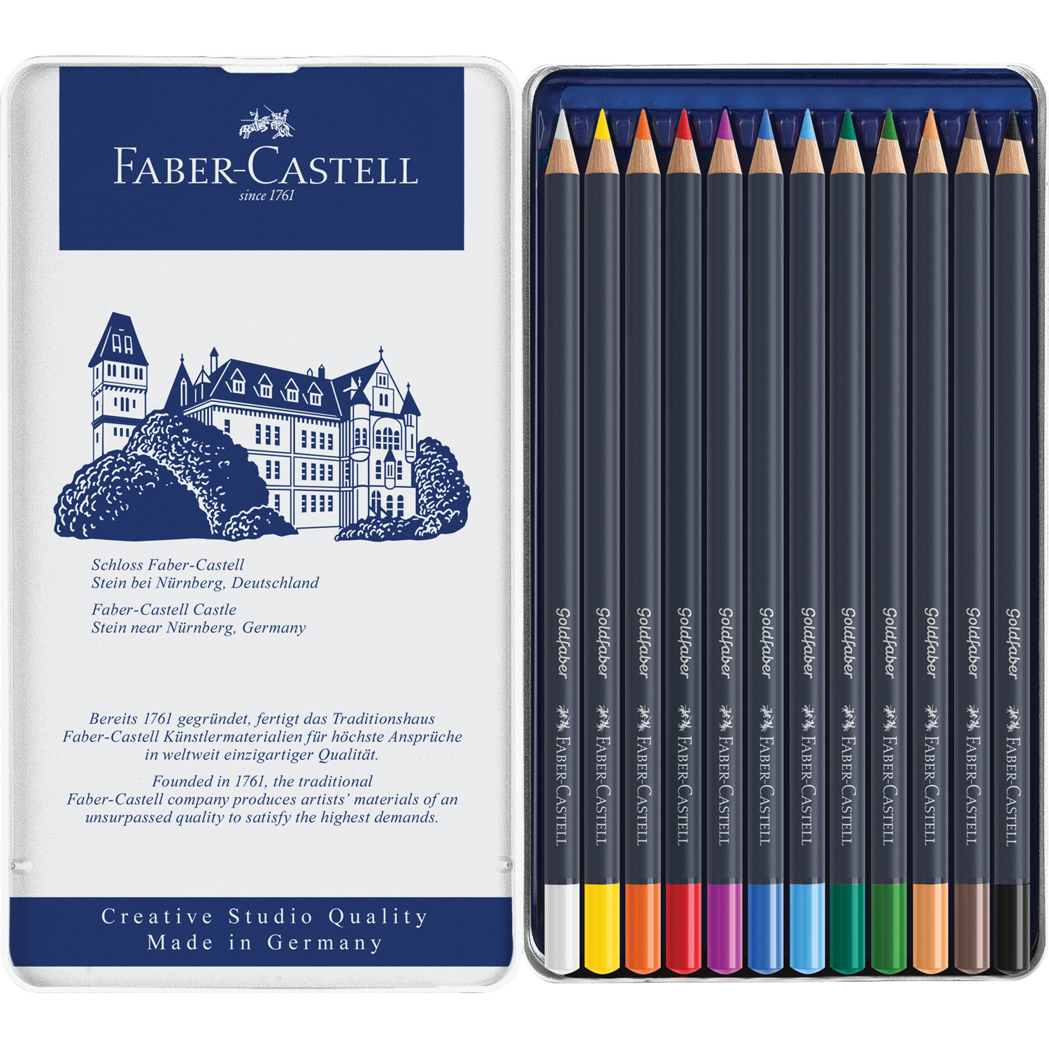 Карандаши цветные Faber Castell 12 шт. - фото 2
