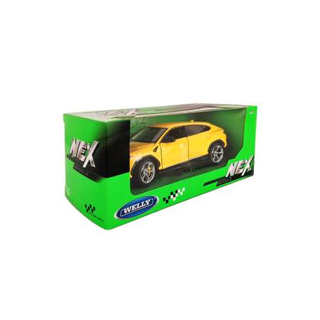 Автомобиль Welly Lamborghini Urus 1:24 желтый